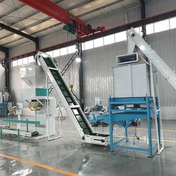 Moderní výrobní linka krmiva